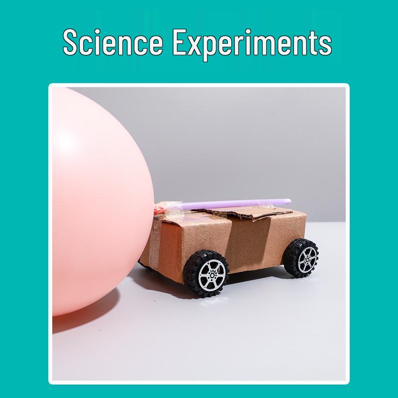 4th Grade First Semester Science Experiment Kit with Textbook & Small Car Project