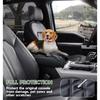Center Console Cover Compatible With Ford F150 2015-, F250 F350 F450 2017-, Expedition 2018-2024, PU Leather Armrest Box Cover, Truck Interior