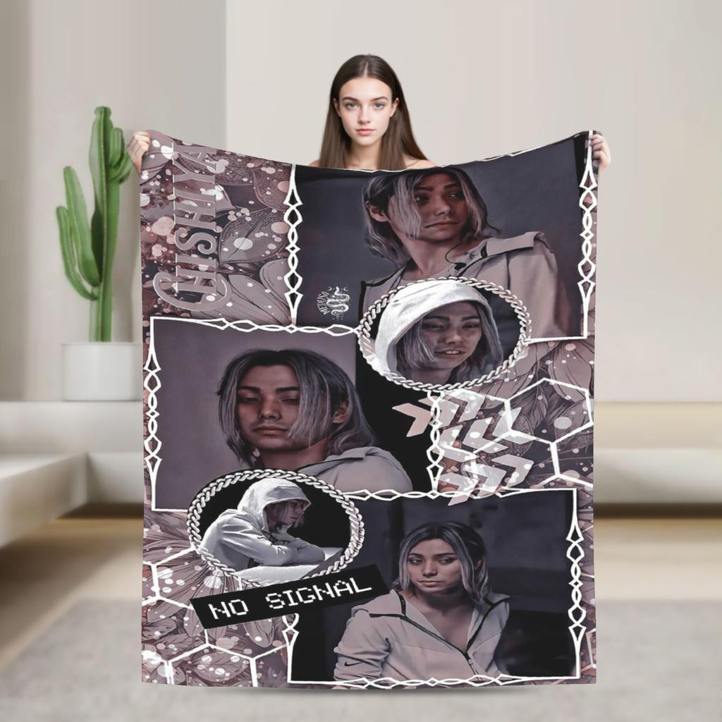 TV Alice In Borderlande Chishiya Blanket Cover Flannel Throw Blanket Summer Air Conditioning Personalised Soft Warm Bedspreads