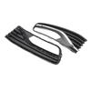 Fog Light Grille Cover Grilles Fog Lamp Frame Hood For for Polo 6R 2014-2017