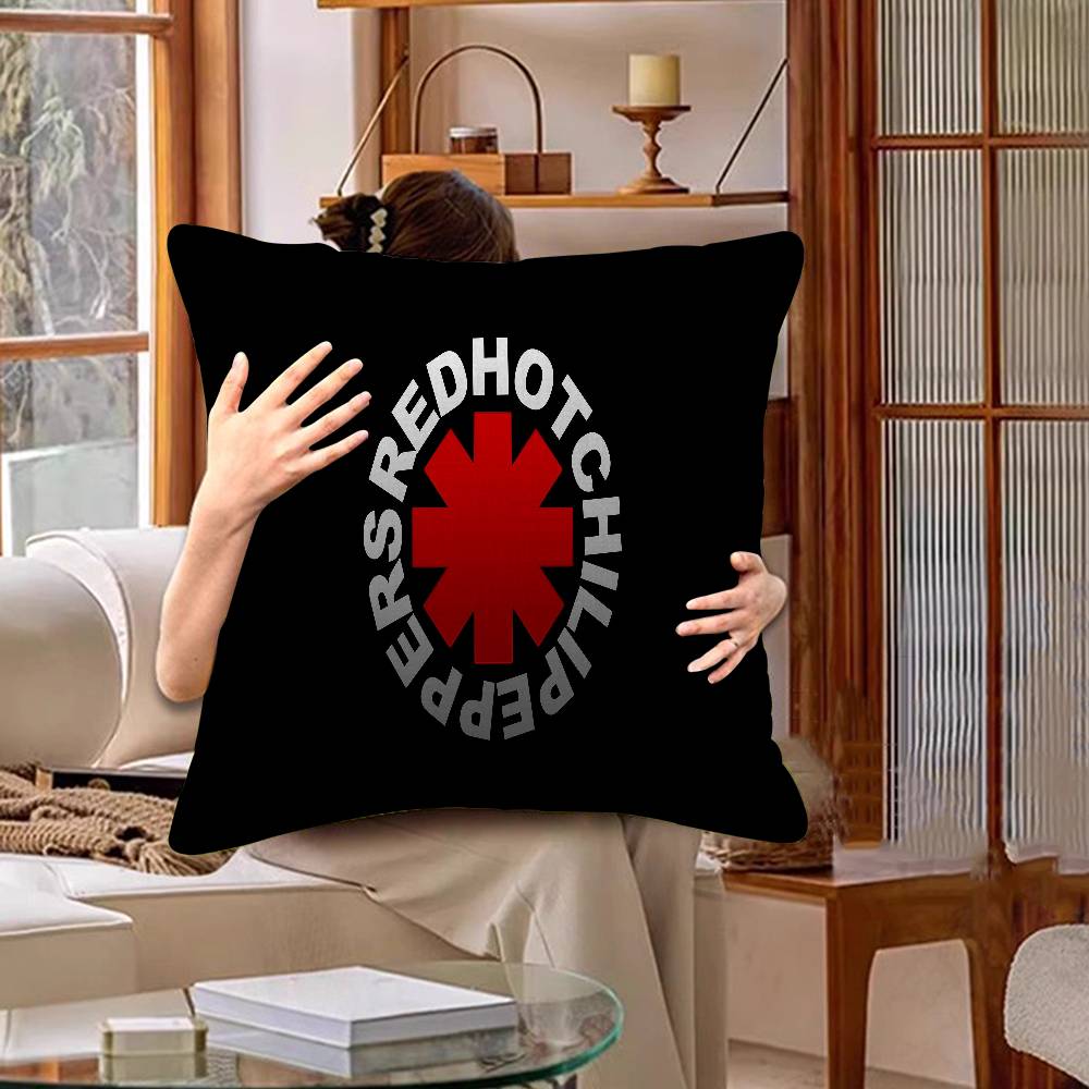 Populära Rockbandet Red Hot Chili Peppers Kuddfodral Soffkuddefodral Hemrumsinredning Barnpresent