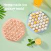 Sphere Ice Cube Tray with Lid BPA-Free Plastic Mold for Whiskey Cocktails Easy-Release Leak-Proof Space-Saving Ice Maker for Home Bar Party