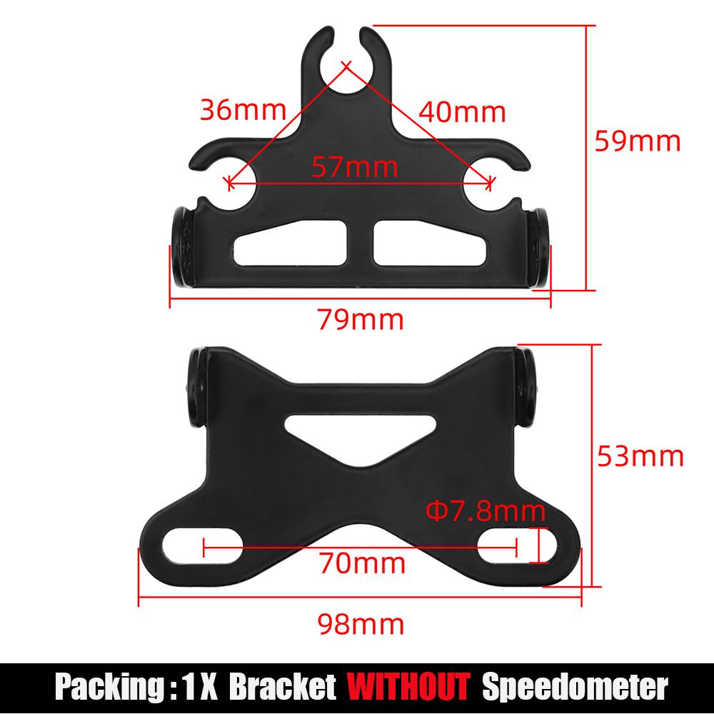 Tahometru LED 2025 Tablou de bord pentru motor Universal Motocicletă Vitezometru digital Viteza excesivă Memento de conducere în siguranță pentru Kawasaki