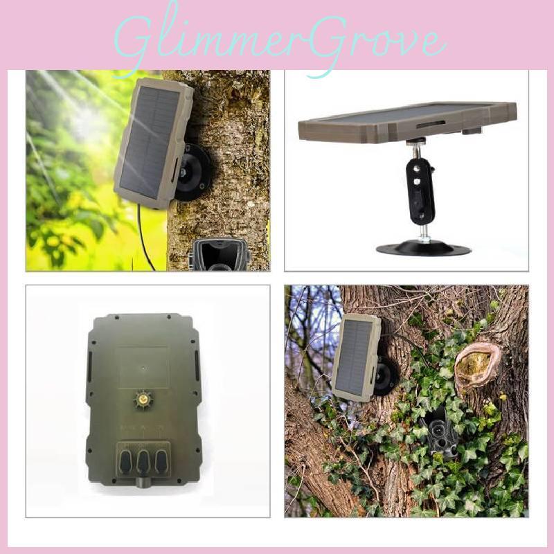 Jagd Outdoor Wildkamera Solarpanel 3000m 6v 12v Ladegerät Jagdausrüstung