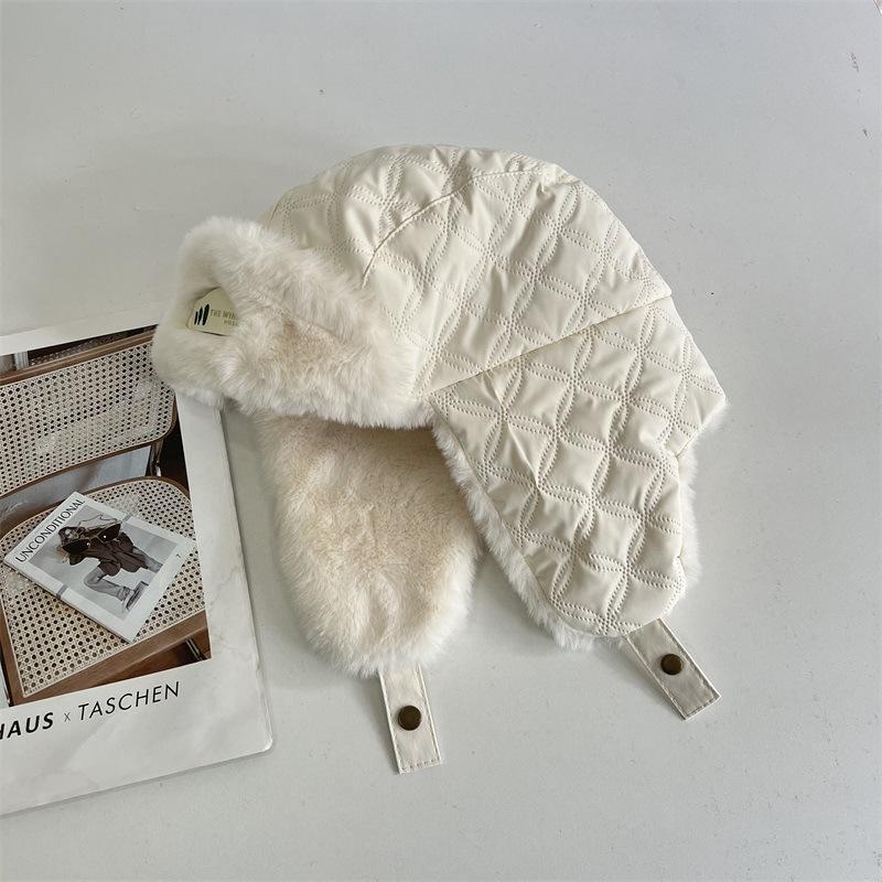 New Lei Feng hat winter thickened windproof warm northeast velvet cold ear protection cycling pilot ski hat