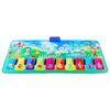 10 Tasten Musikmatte Tragbare Baby Tier Muster Fuß Musik Klavier Matte Spiel Tanzmatte Musik