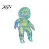 Anxiety Relief Ball 1/2/3/4/5Pcs Glitter Babies Stress Toy Soft Stretchy Relieving Clear Sensory Baby Squeeze Hand Relaxation Sugar Fidget Kids
