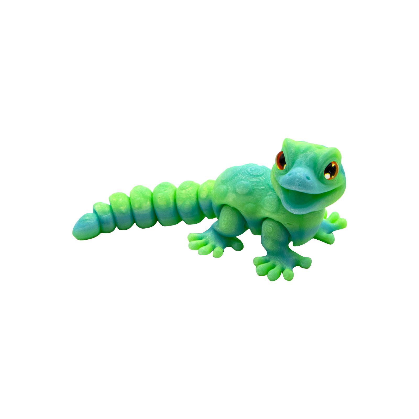 

3D-печать подвижная, 3D-печать подвижная, подходит для украшения дома, праздничных подарков для взрослых и коллекций, крутое изменение цвета One Size