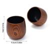 Wooden Whiskey Tumblers Glass Elegant Wooden Glasswares Tasting Ritual-Experience Charred Fashioned Drinkware For Bar Collection