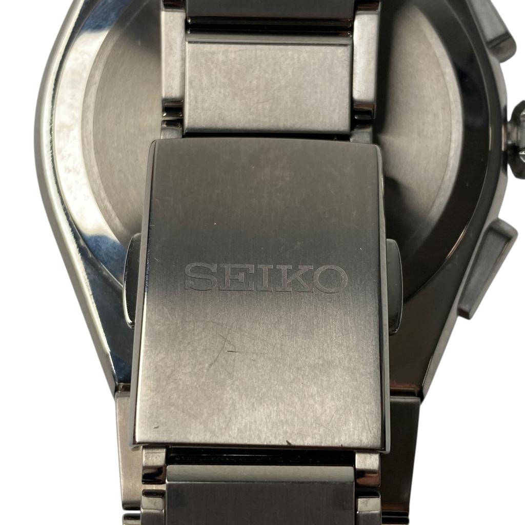 Used SEIKOWatches Silver titanium mens