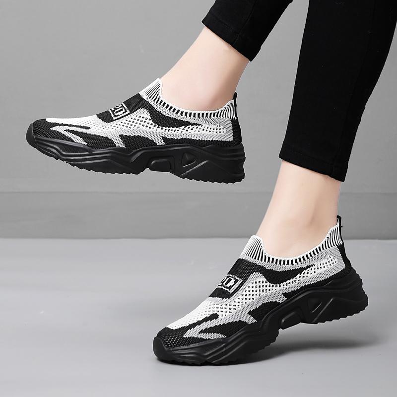 TUINANLE Spring Sneakers Plus Size 35-44 Women Black Shoes Summer Casual Slippers Pink Walking Shoes
