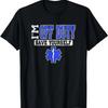 Estou Fora de Serviço Salve-se Camiseta EMS _ Camiseta Engraçada de Presente para Paramédico EMT