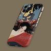 Japanese Mythology Artistic Design Unique & Exotic Phone Case for iPhone 17 16 15 14 11 12 13 Pro Max Plus Air Back Cover