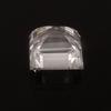 AAA Flawless 14x14 Heated Ceylon White Sapphire Square Cut Loose Gemstone