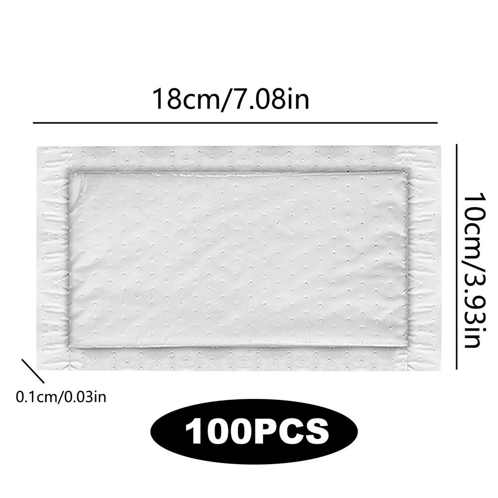 New 100PCS Meat Absorbent Pads Kitchen Paper Dri Lock 50/80 Grams Hygienic Kitchen Supplies For Keeping Packaging Dry Clean