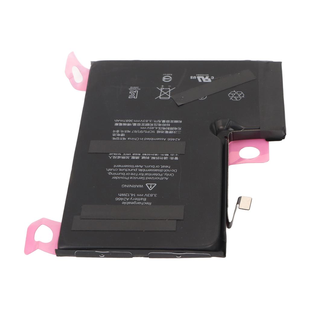 Baterie pentru iPhone 12 Pro Max 14.13Wh 3687mAh Baterie de mare capacitate de înlocuire pentru A2410 A2411