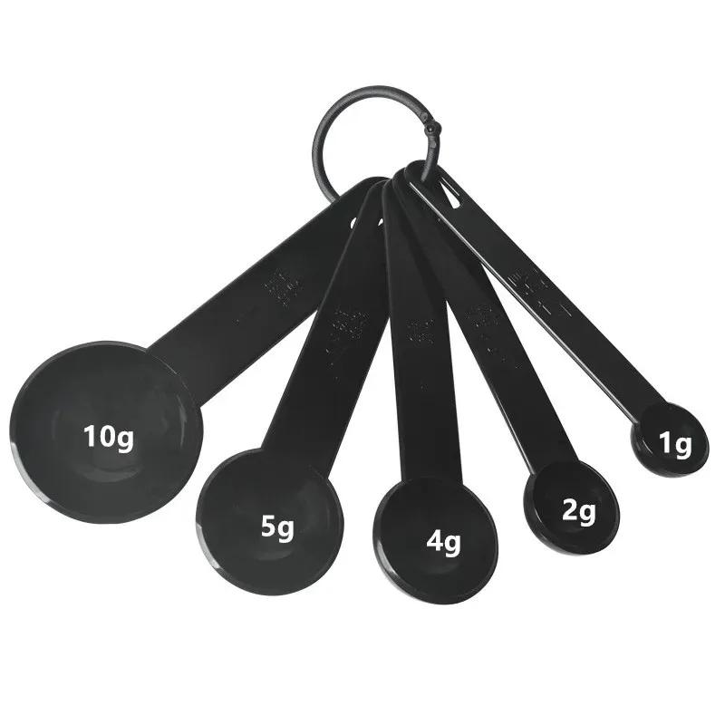 5/10PCS with Scale Measuring Spoon Teaspoon Multipurpose Spoon Cake Baking Flour Food Measuring Cup Scoop Home Kitchen Cooking