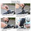 Waterproof Motorcycle Phone Holder Bag for Rear-View Mirrors,Outdoor Bike Motorcycle Front Bag