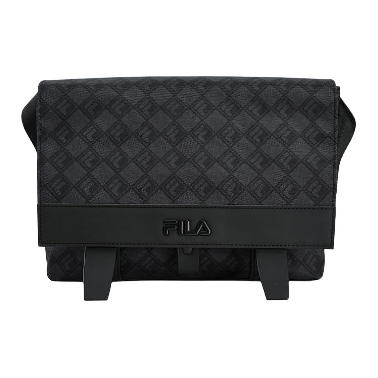 New FILA Fabric Messenger Bag, Crossbody Bag, Shoulder Bag Mini Men's Black F13M518110FBK