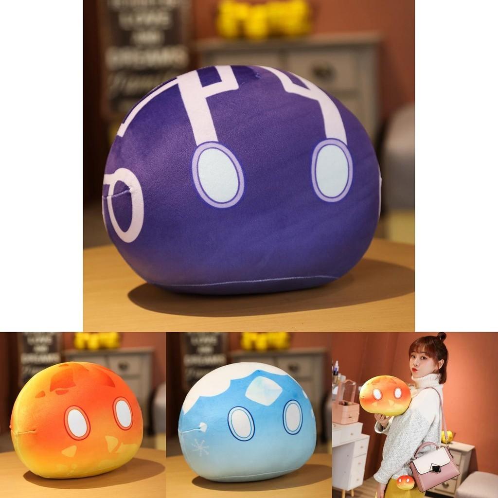 Genshin Impact Slime Theme Adorable Plush Dolls Perfect Kids Gift Cartoon Pillow