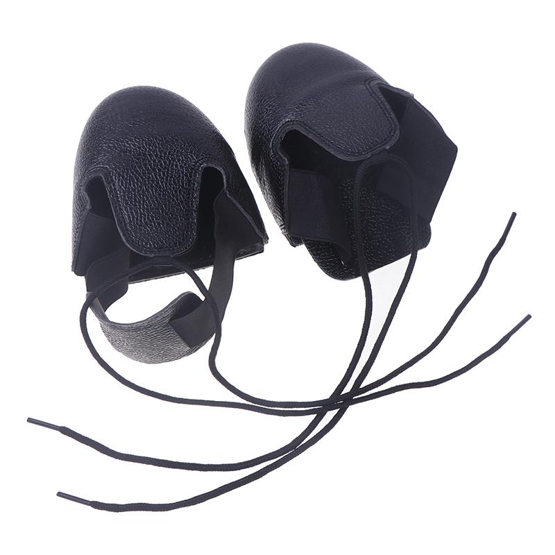 

Чехлы для рабочей обуви с защитой от ударов, защитные кожаные ботинки со стальным носком, для посетителей на рабочем месте чёрный