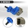 Brake Stop Light Switch Single  for Ford Expedition ABS 8T4T-9G854-AA Blue