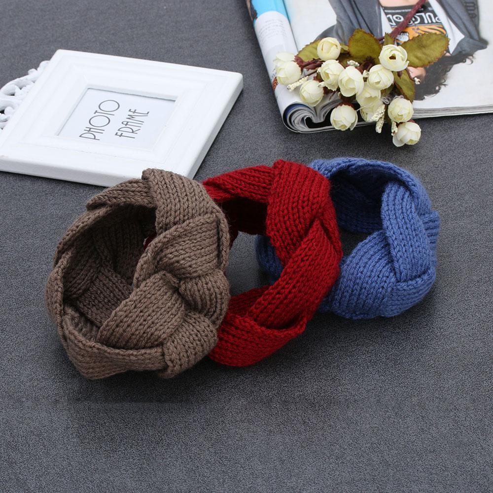Новые женские подарки, вязанная крючком повязка для волос, вязаная ...