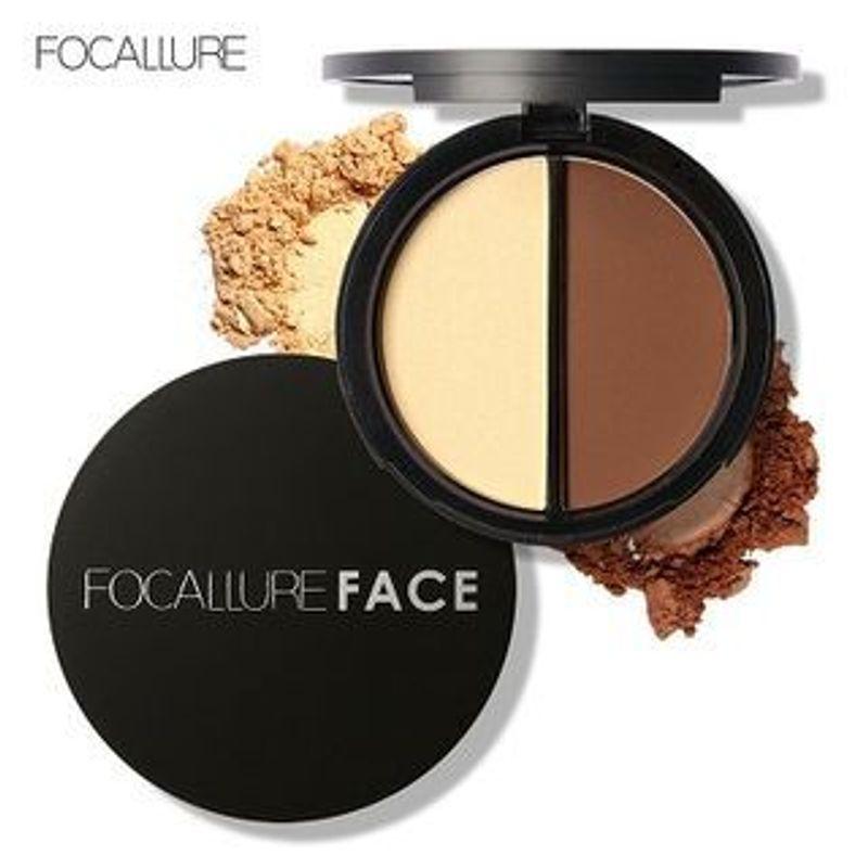 

FOCALLURE - Highlighter Contour - 3 Colors 2A Natural Shimmer