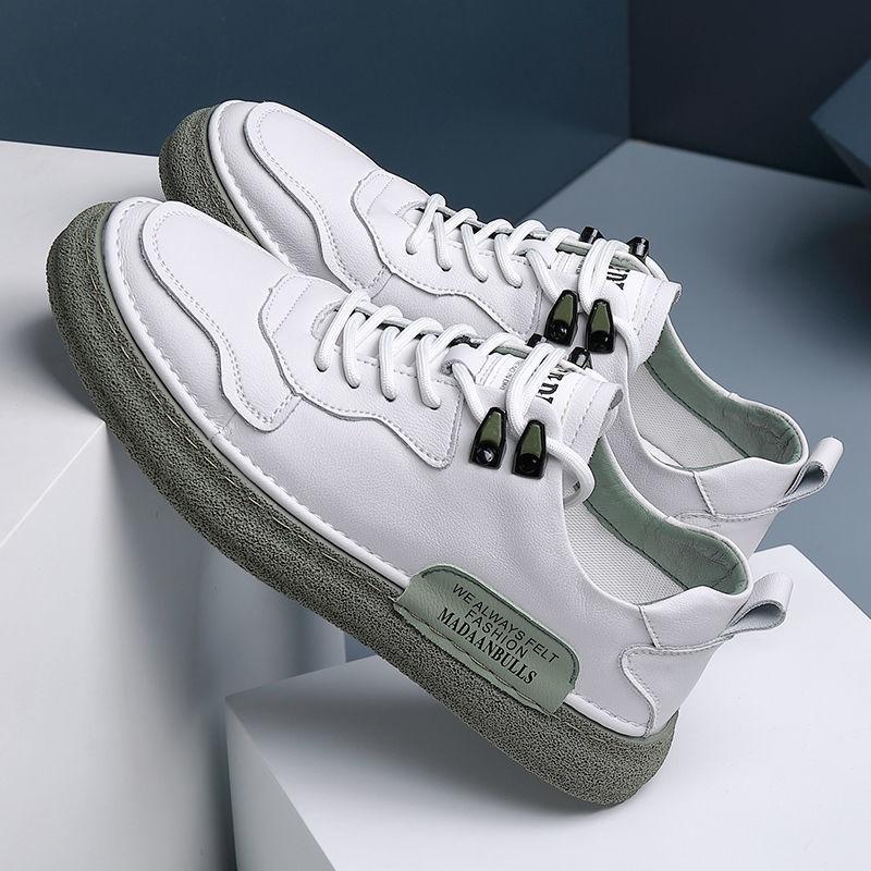 

Мужская обувь весна новая кожаная мужская универсальная спортивная и повседневная кожаная обувь дышащая обувь для скейтборда 44