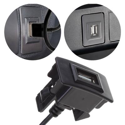 USB mannelijk naar USB vrouwelijk AUX Dashboardmontage Automontage Verlengkabel voor Auto Vrachtwagen Boten Motorfiets Paneel