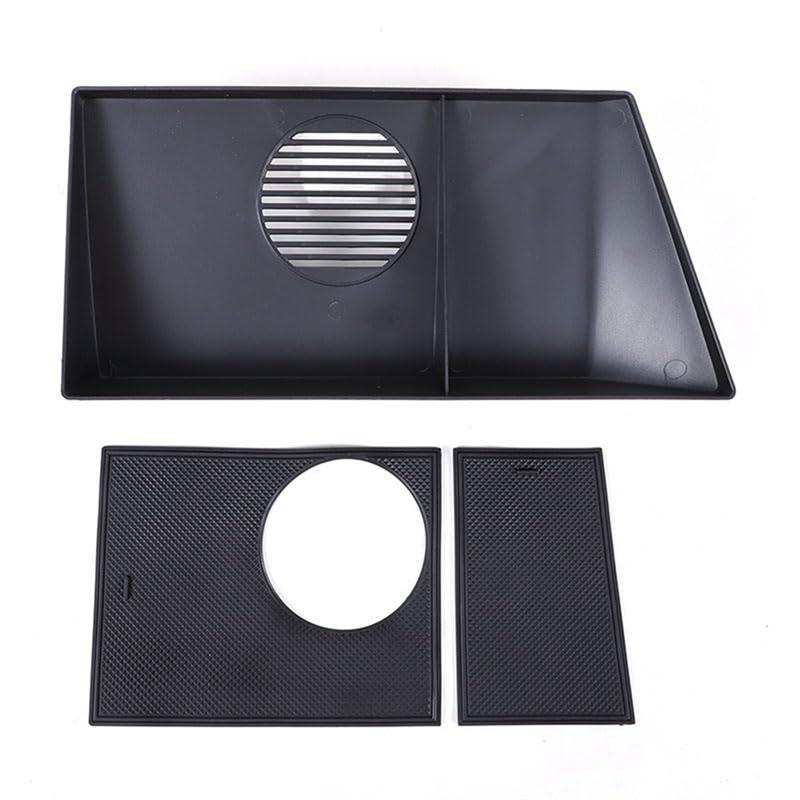 For Toyota Land Cruiser 250 Prado LC250 2025 Center Console Organizer Behind Screen Storage Box Dashboard Tray