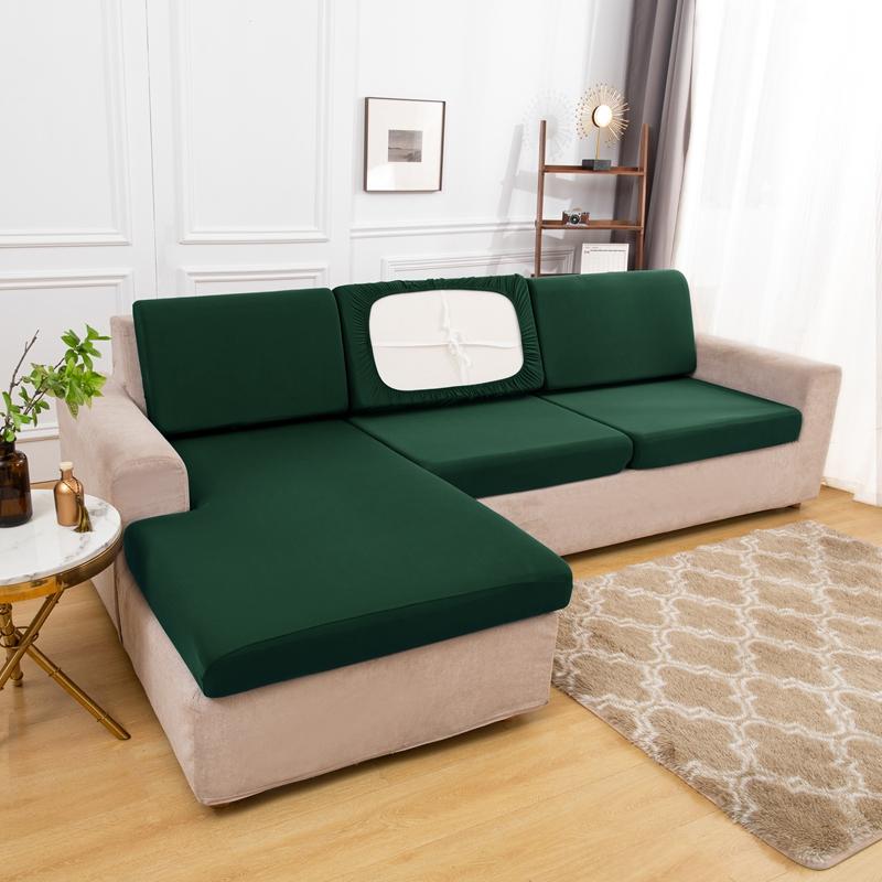 Silk Summer Sofa Cushion Cover Seat Back Pad Cover 2025 Home Living Room Couch Cover Soft Protector