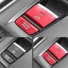 2Pcs Aluminum P Gear BRAKE HOLD Button Cover Trim For Honda Accord 2018-2019 Red