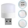 Mini Led Usb Night Light Simple Sleeping Night Light Miniature Plug In Night Light Usb Light Bulb For Bedroom,Bathroom,Kitchen(5 Warm + 5 White )