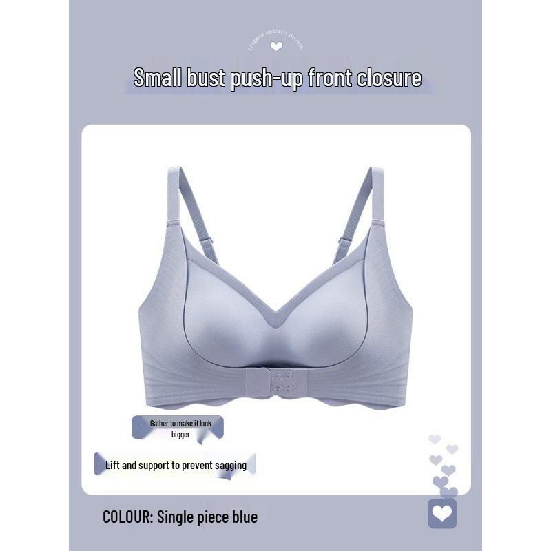 

Women s Front Buckle Lift-Up Bra: Side Support, Anti-Sagging, Seamless & Comfortable XL (125-145 Jin)