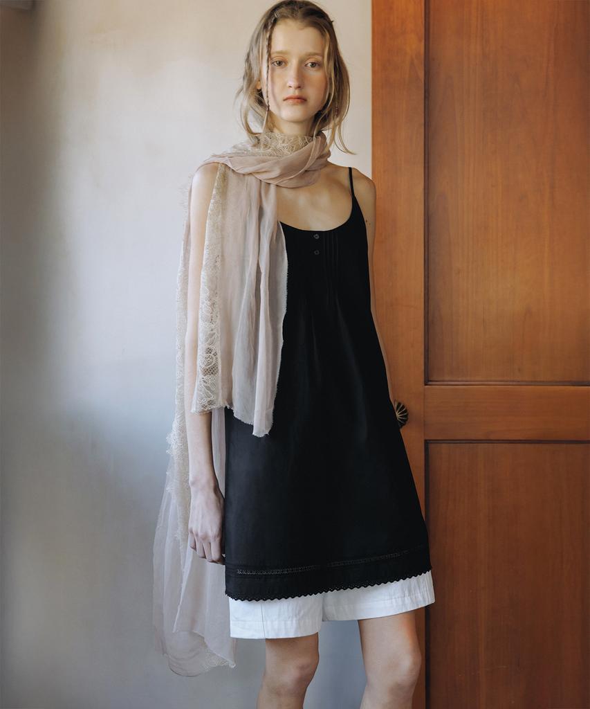 Annies Haily Pintuck Dress (Black)