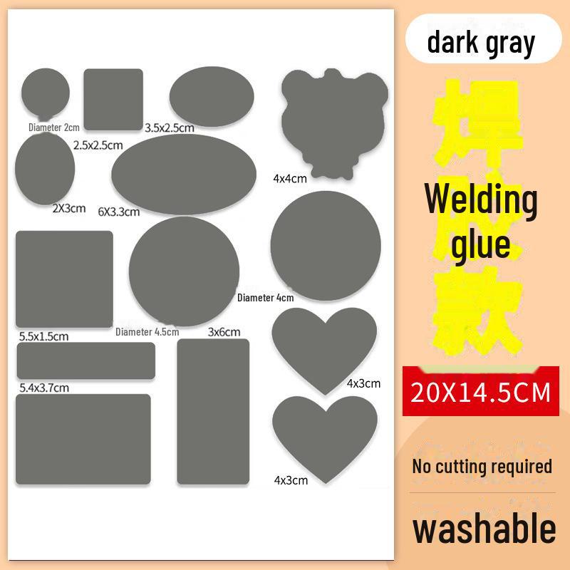 Autocolante cu patch-uri colorate cu desene animate: Reparații autoadezive, fără cusături, fără cusături pentru jachete și haine