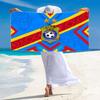 RD Congo Print Beach Towel, Large Soft Quick Dry Towel for Beach Camping Swimming