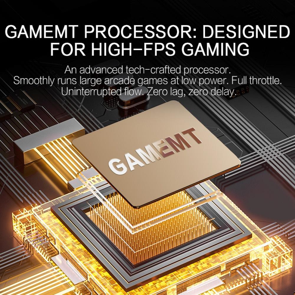 Máquina de jogos de TV de sistema único K8 Luta dupla 3D grande PSP Arcade de código aberto 4K sem fio 2.4G Vento de refrigeração