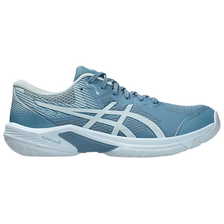 Asics Além de FF Sapatos de Voleibol Confortáveis Duráveis de Suporte Sapatos Masculinos Azul 1071A092-402