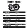 6.5 Inch Car Speaker Set High Power RMS 50W MAX 150W HIFI Sound Quality Car Horn Sets Car Audio Modification Car Set Of Speakers