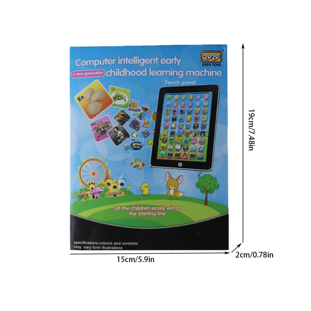 Voice Point Reading Machine Tablet Children'S English Learning Machine Simulation Computer Story Machine Game Plaything