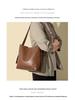 High-End Women's Large Capacity PU Shoulder Tote Bag - Simple and Versatile for Autumn and Winter
