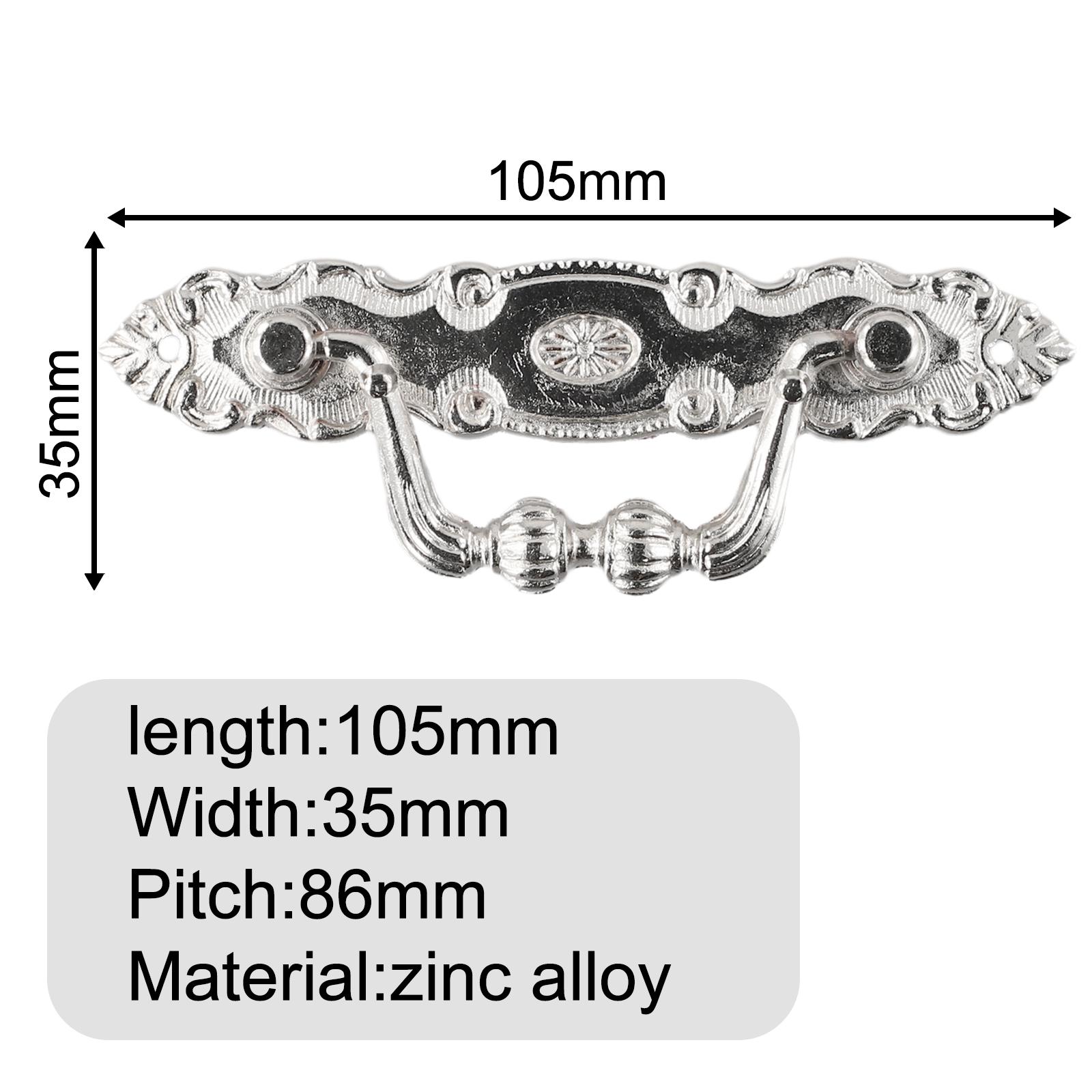 

105*35 мм ручка из сплава 1 шт антикварная классическая европейская