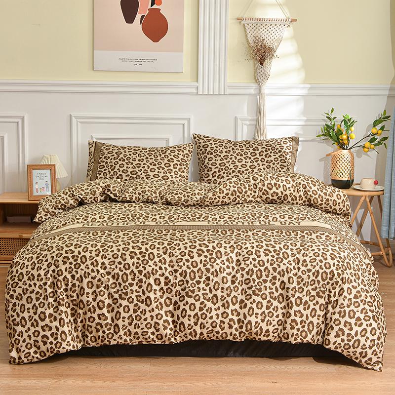 Black White Deer Animals Bedding Set Queen Double Single Size Duvet Cover Bed Sheet Pillow Case Bed Linen Set