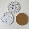 2025 New Round Diatom Mud Absorbent Coaster Bowl Pad Heat Insulation Cup Mat Coffee Tea Hot Drink Mug Placemat Kitchen Accessori