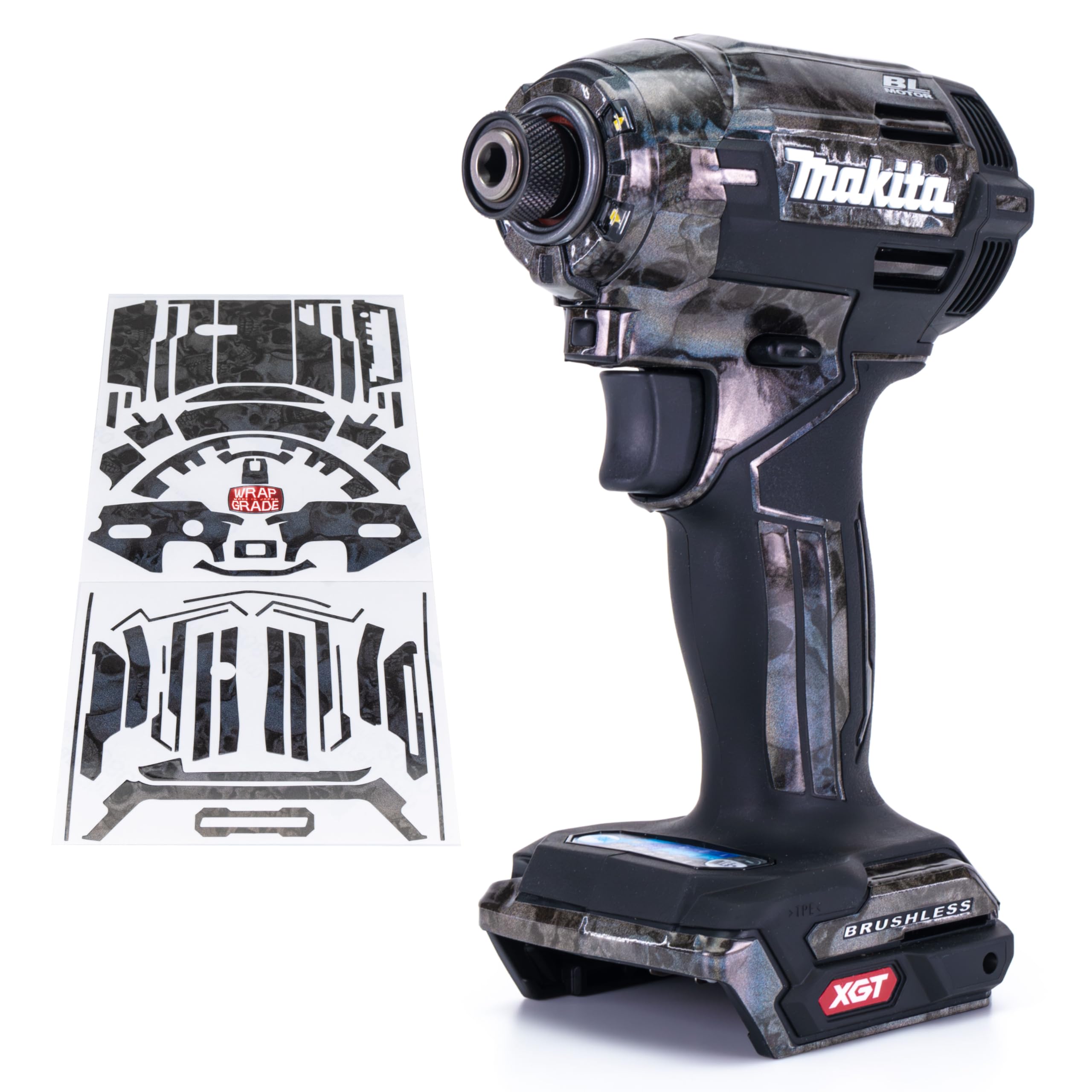 

WRAPGRADE Custom wrap for Makita TD002G X (Coloration Skull)