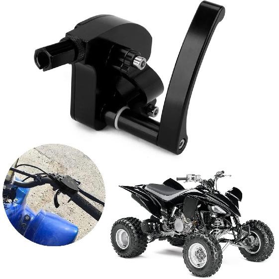 AnXin ATV Thumb Lever Control Throttle Housing Assembly Universal 7/8  CNC for Raptor 700 King Quad KFX450R Banshee 350 Warrior 350 YFZ450 Sportrax чёрный