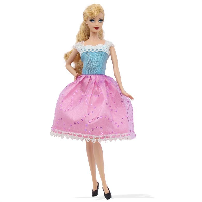 

Набір одягу для ляльки Барбі ручної роботи 30 см Елегантна вечірня сукня Плаття для вечірки Модний наряд Аксесуари для ляльки Костюм принцеси для дітей Подарунок