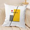 Abstract Lines Cushion Cover Soft Plush Fabric DoubleSided Printed Sofa Cushion Cover for All Seasons Home Decor Gift